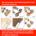 brazilian flat tips remy hair russian flat tip blond extensions Wholesale cuticle aligned flat tip human hair extension vendors